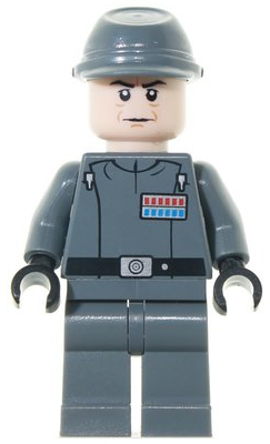 LEGO Minifigure -- Admiral Piett-Star Wars / Star Wars Episode 4/5/6 -- SW0352 -- Creative Brick Builders
